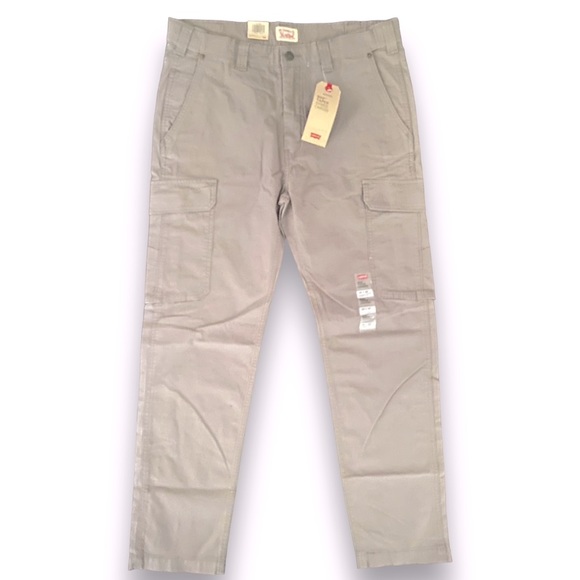 Levi's Pants Levi Strauss Co Mens Pants Grey 52 Taper Hybrid Cargos